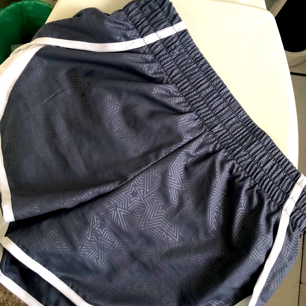 Athletic works gray and white 10-12 size shorts.
